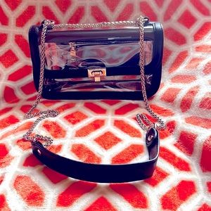 Clear stadium purse